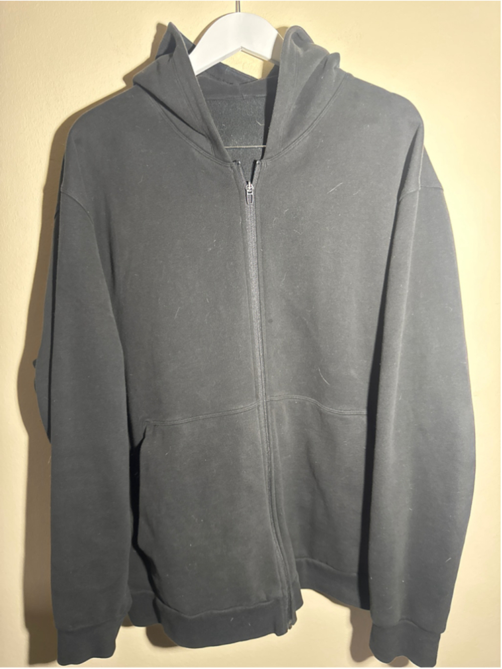 Lululemon Full Zip Hoodie XXL Black PTP 28”